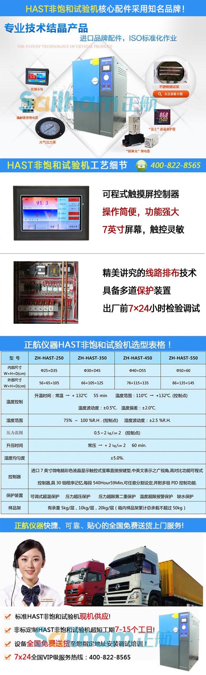 HAST測(cè)試|高溫高壓老化箱